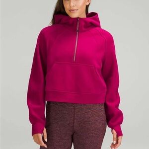 Scuba Oversized Half Zip Hoodie in L/XL